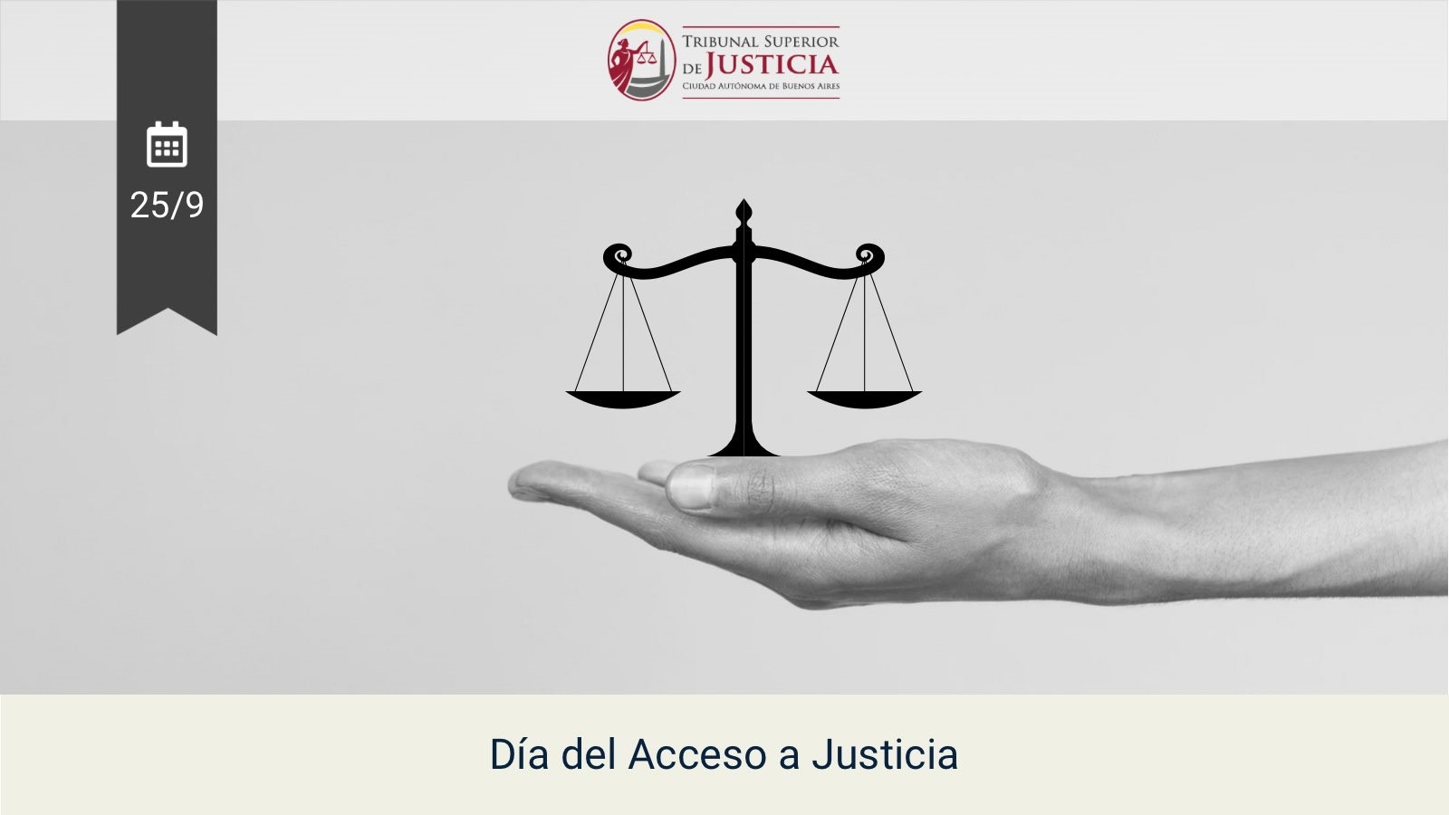 Flyer del Día de Acceso a la Justicia