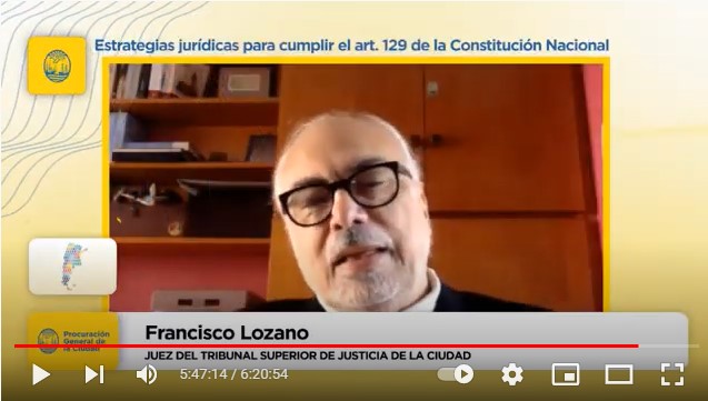 Estrategias jurídicas para cumplir el art. 129 de la Constitución Nacional.
