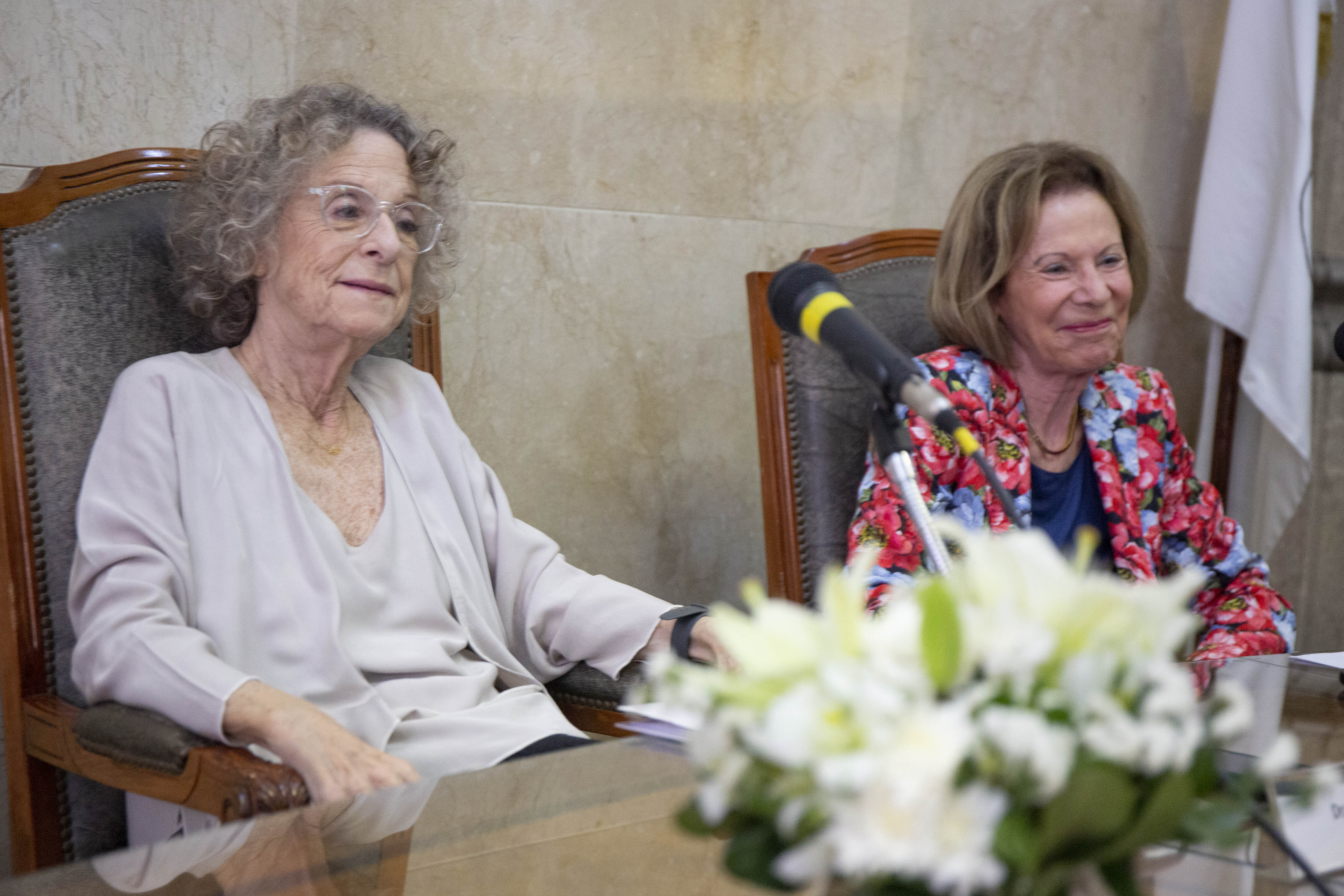 Las juezas del Tribunal Superior Alicia Ruiz e Inés Weinberg.