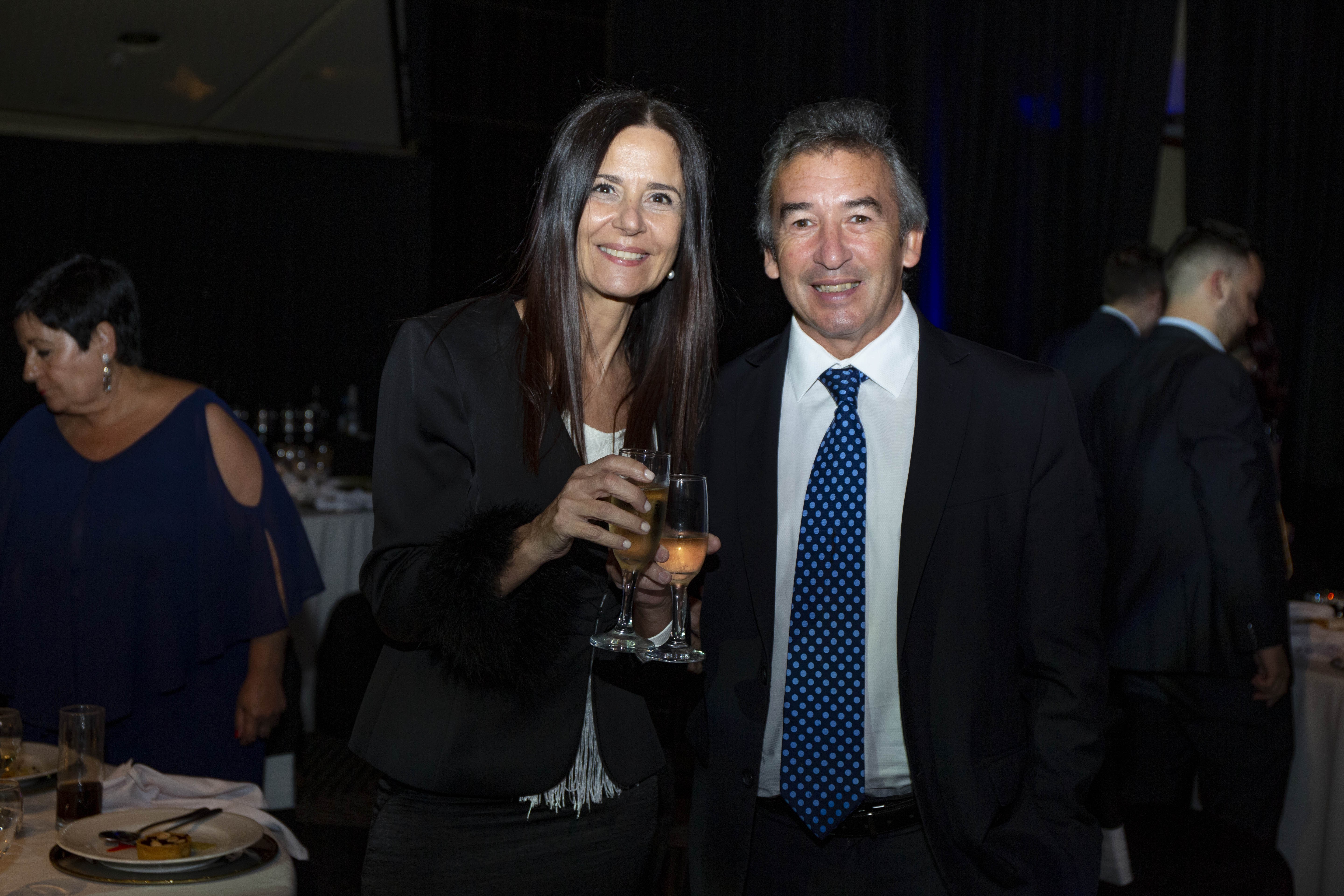 Los jueces de TSJ Marcela De Lange y Santiago Otamendi.