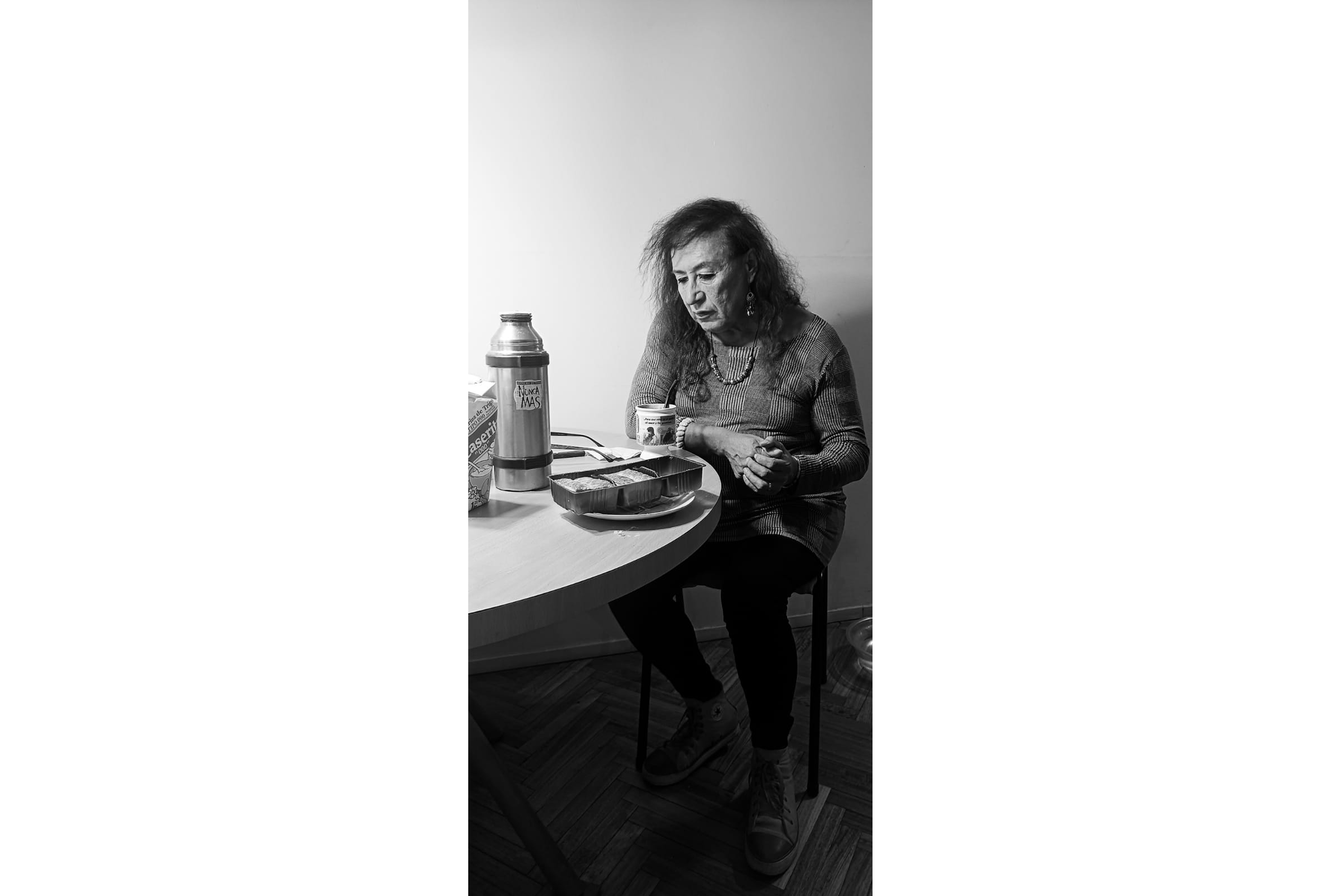 Ganadoras del concurso fotográfico "La ciudad se retrata: historia de mujeres y diversidades". Segundo lugar: “Revolucionarias”. Artista: Adam Yam López. Eje temático: Vejeces.