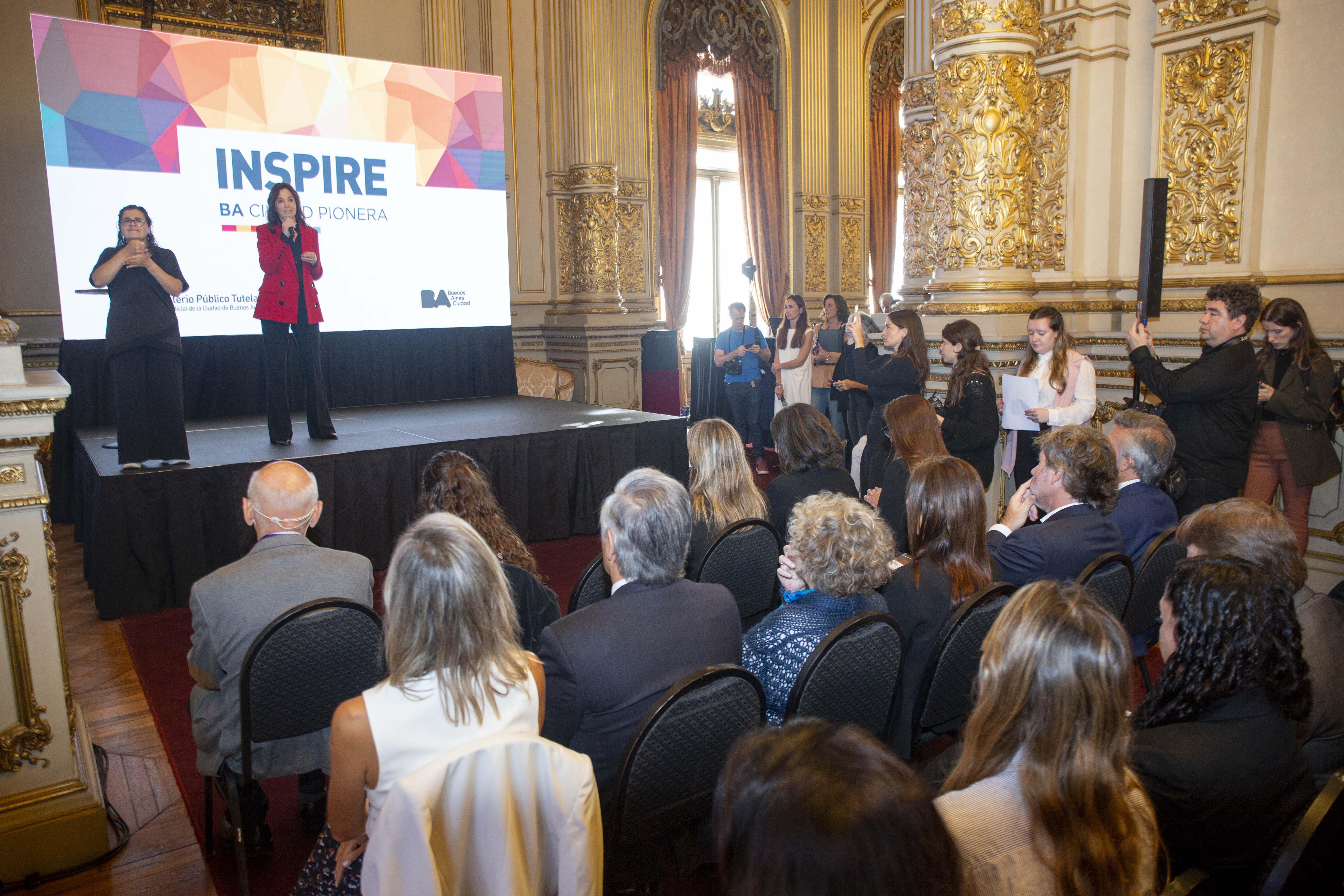 La Asesora General Tutelar de la Ciudad presentó el Plan Integral INSPIRE BA junto a la Vicejefatura de Gobierno.
