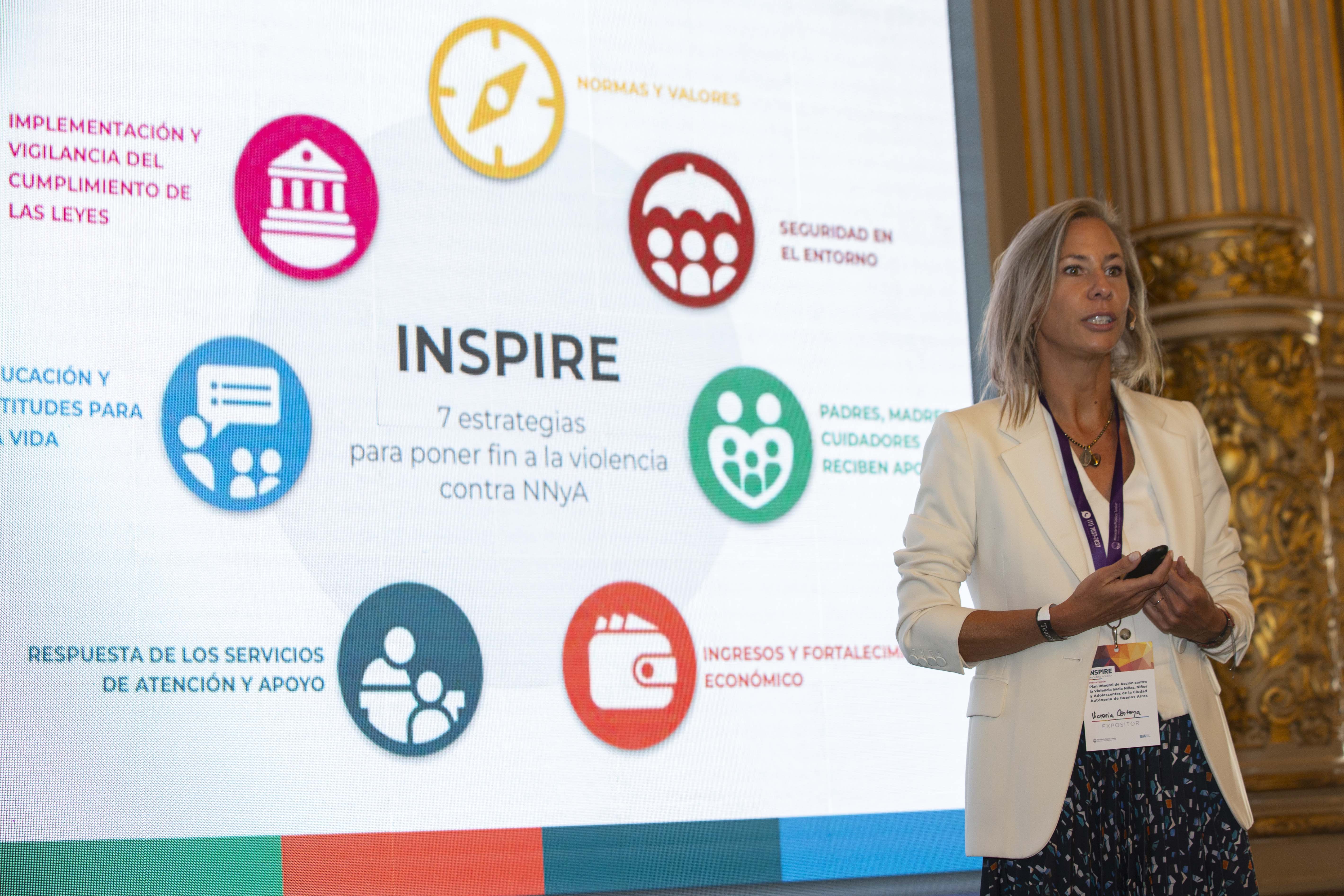 La Vicejefatura de Gobierno de la Ciudad presentó el Plan Integral INSPIRE BA junto a la  Asesora General Tutelar.