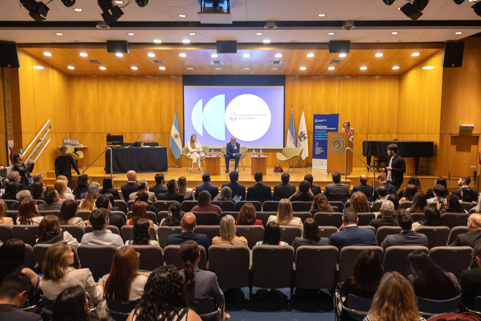 XIII Congreso de la Procuración General, realizado en el Salón Auditorio del Colegio Público de la Abogacía de la CABA.