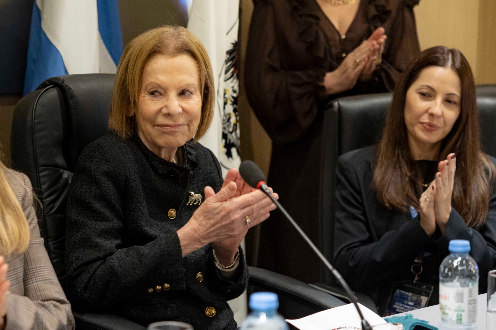 La presidenta del TSJ, Inés M. Weinberg, en el coloquio judicial Argentina-Brasil: Innovación y eficiencia en la justicia.